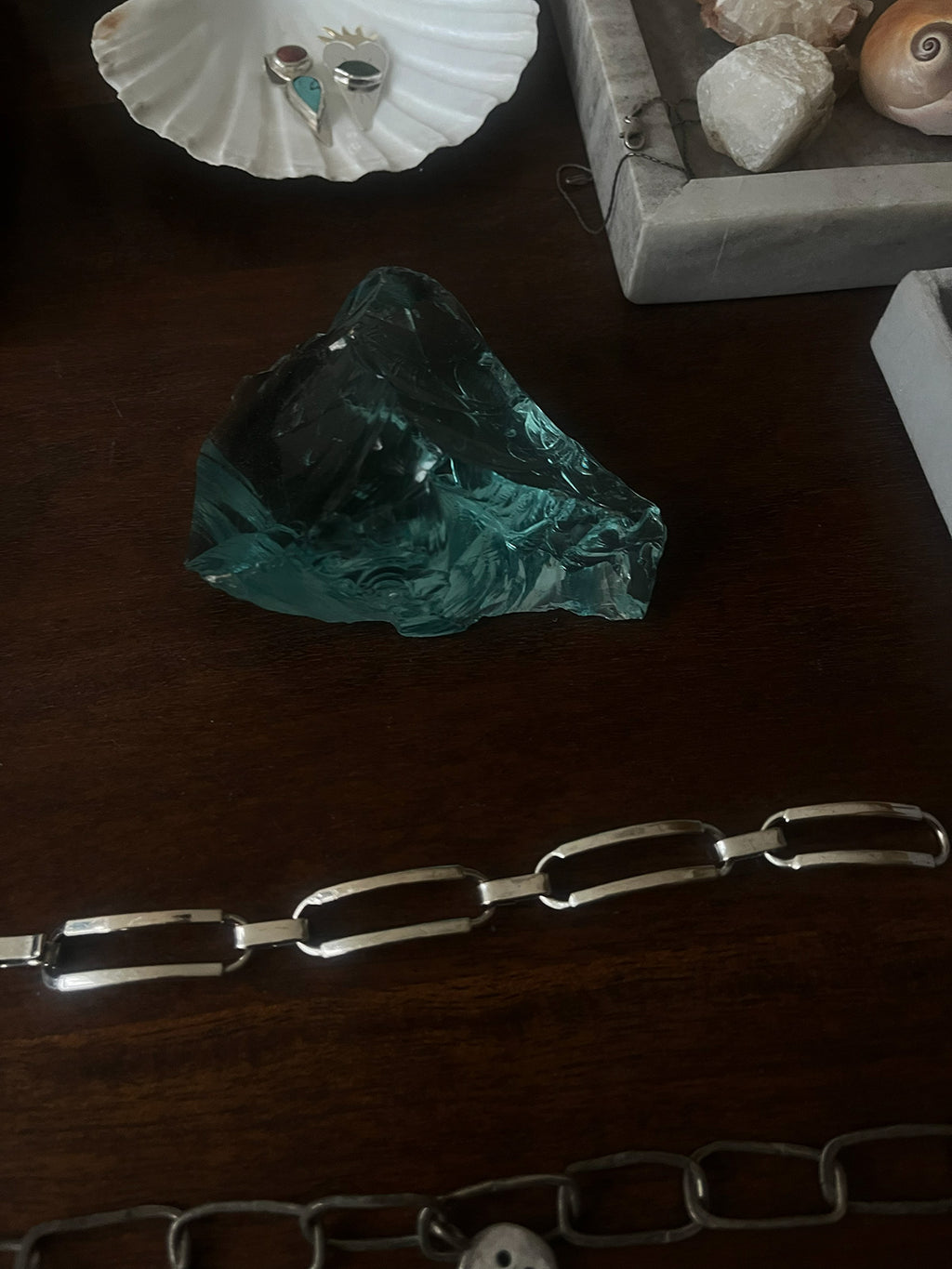 Unisex Silver Chain Bracelet